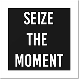 seize the moment Posters and Art